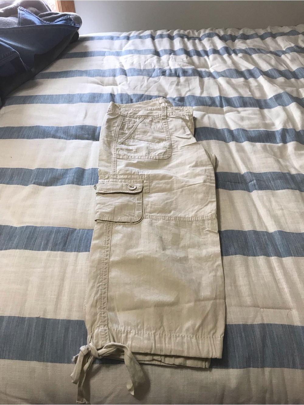 Loft Beige Cargo Pants